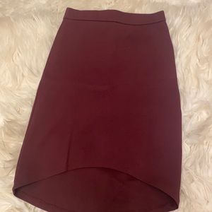 Beautiful forever 21 Burgundy skirt size S😘❤️🥰🤗